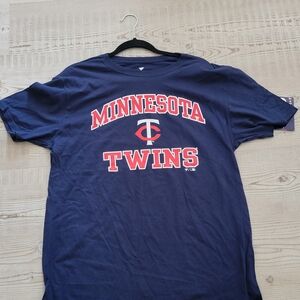 Fanatics Minnesota Twins Navy Tee NWT Size L